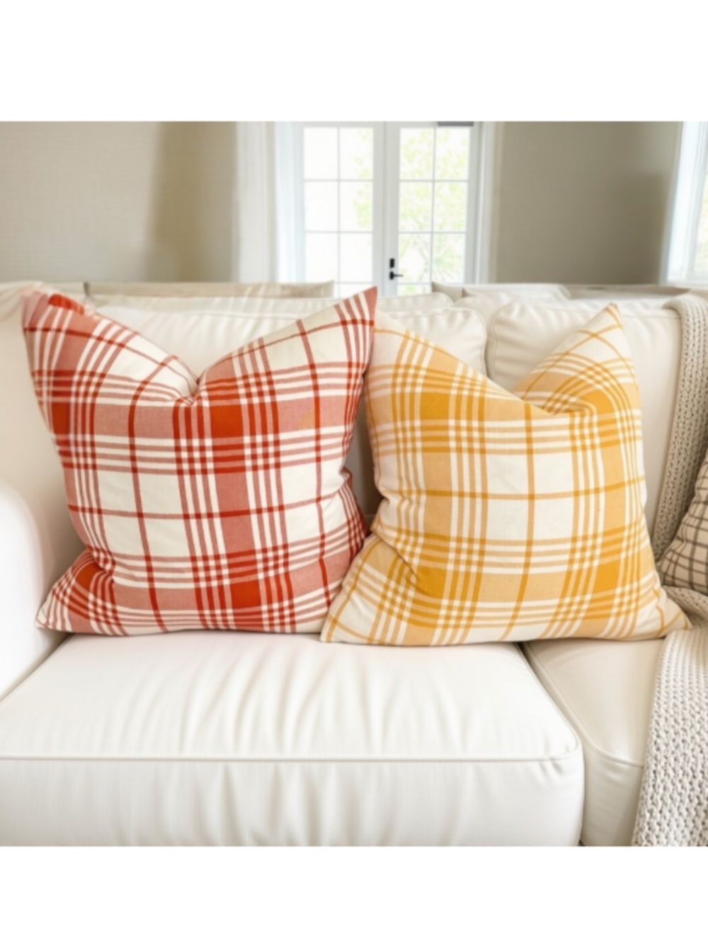 Set/2 Fall Accent Pillows